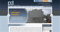 Desktop Screenshot of precastdetailingindia.com
